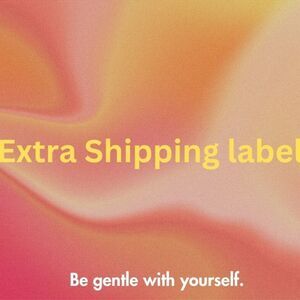 Extra Shipping Label